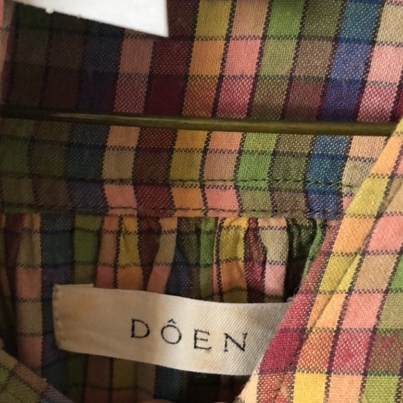 DOEN Calder Plaid Dress - Picture 6 of 6